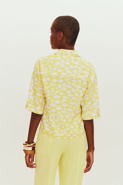 Camisa cardume amarelo lima