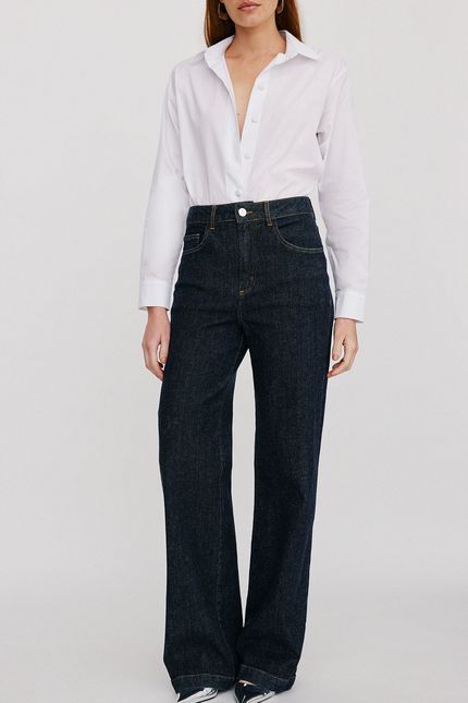 Calça jeans reta jeans