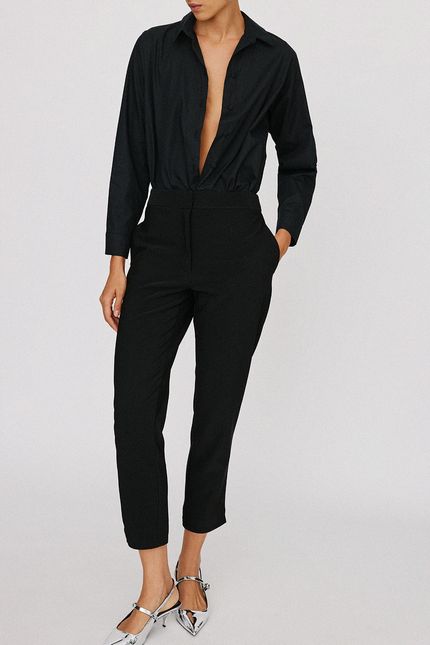 Calça alfaiataria trend preto
