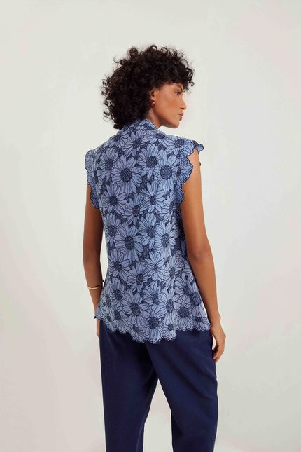 Camisa laise indigo azul atlantico
