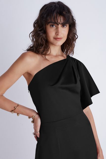 Vestido longo martina preto
