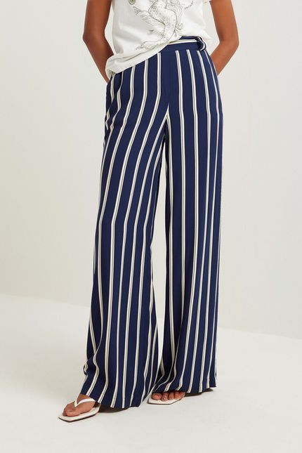 Calça listra rongeant azul atlantico c/ off white