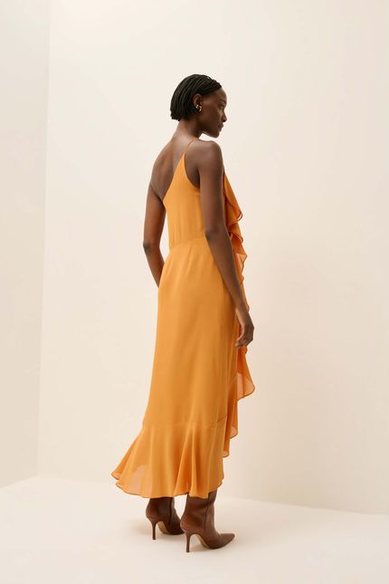 Vestido ggt jabour laranja folk