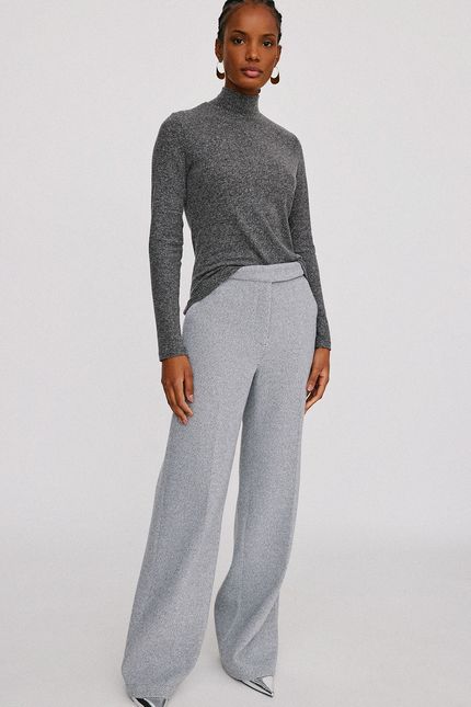 calça twill mescla cinza irara