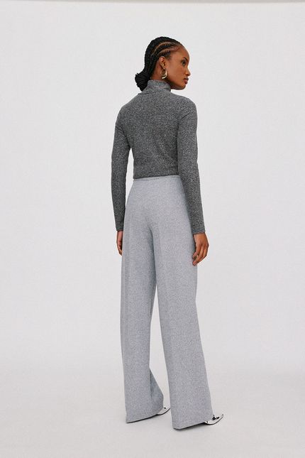 calça twill mescla cinza irara