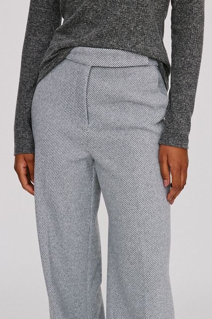 calça twill mescla cinza irara