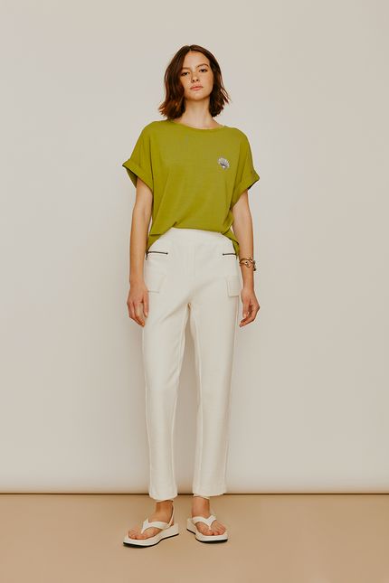 Tshirt paraíso verde palak